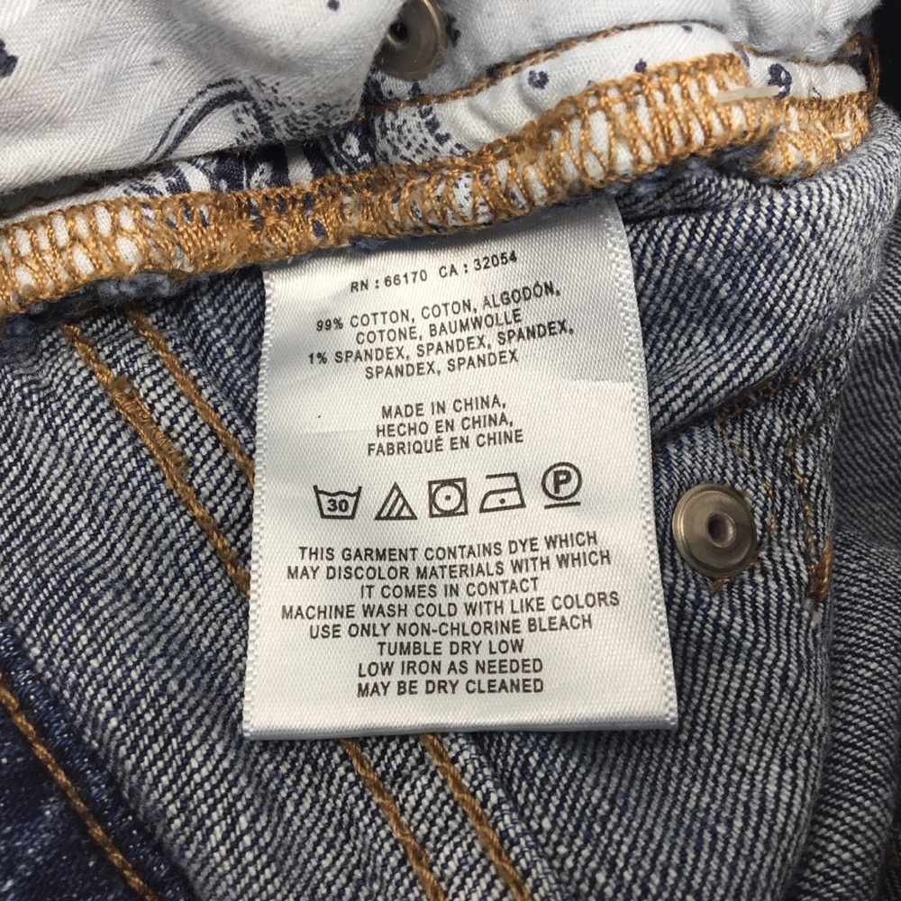 Anthropologie Pilcro and the Letterpress Slim Boyfriend Denim Shorts Size 27 - Picture 11 of 11